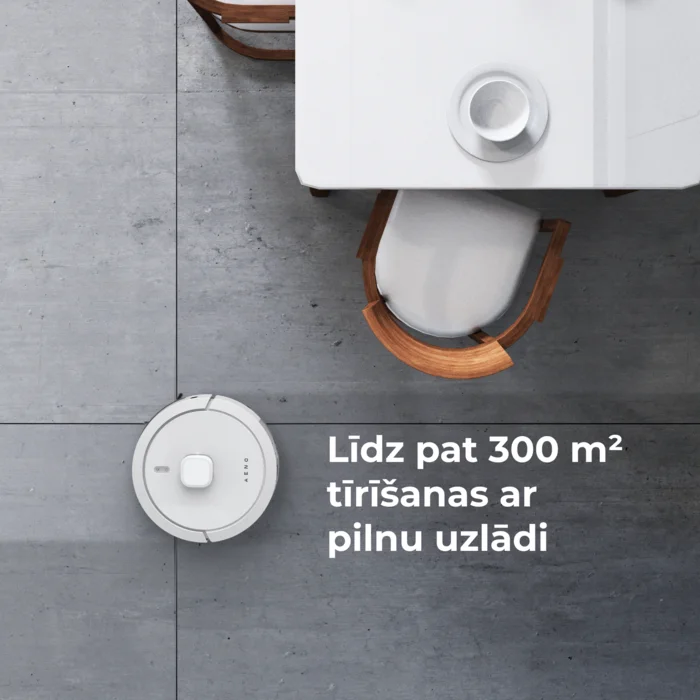 Roboti putekļu sūcēji Aeno RC8S White